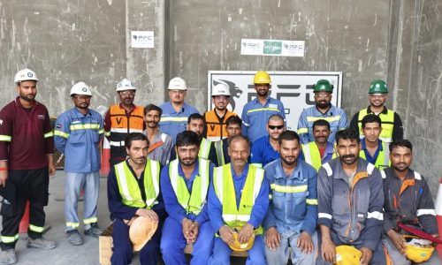 15 PFC Group Recognizes Site Team at Gulf Extrusions Project, KEZAD Abu Dhabi