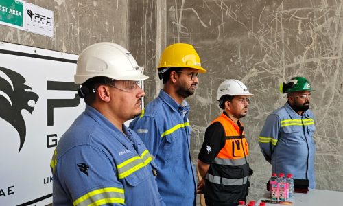 17 PFC Group Recognizes Site Team at Gulf Extrusions Project, KEZAD Abu Dhabi