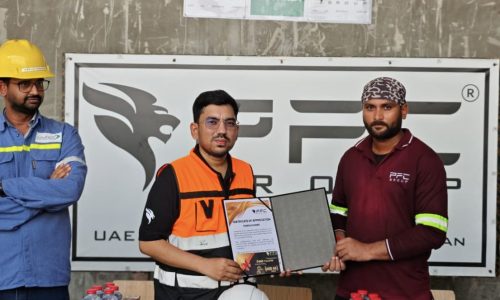 8 PFC Group Recognizes Site Team at Gulf Extrusions Project, KEZAD Abu Dhabi