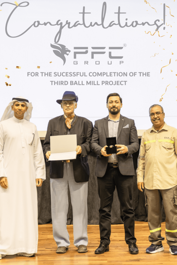 FOR THE SUCESSFULL COMPLETION OF THE THIRD BALL MILL PROJECT (1) FOR THE SUCESSFULL COMPLETION OF THE THIRD BALL MILL PROJECT (1)